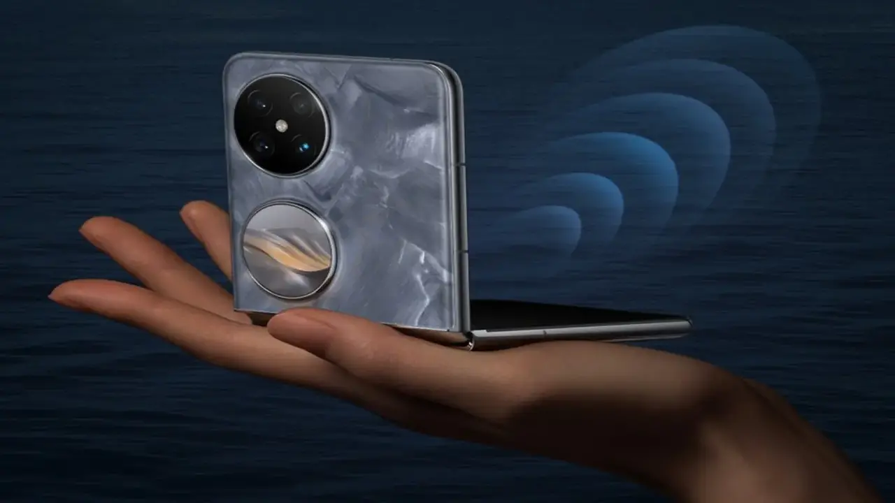 تصميم جديد 25H.. هواوي تطلق نسخة مجددة من هاتف Pocket 2 القابل للطي